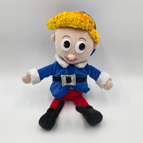 Rudolph Red Nosed Reindeer & Friends Hermey Dentist Elf Plush Toy Doll 2005 14" - Picture 1 of 5